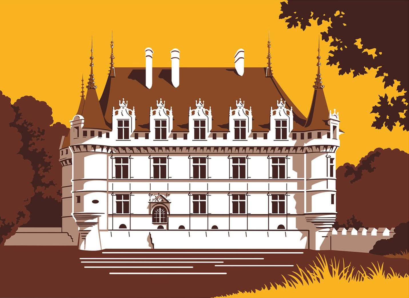 Photo du panneau : Azay-le-Rideau