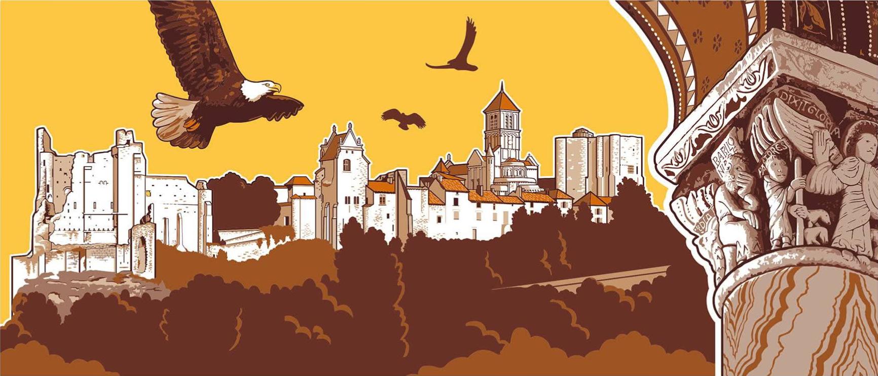 Photo du panneau : Chauvigny