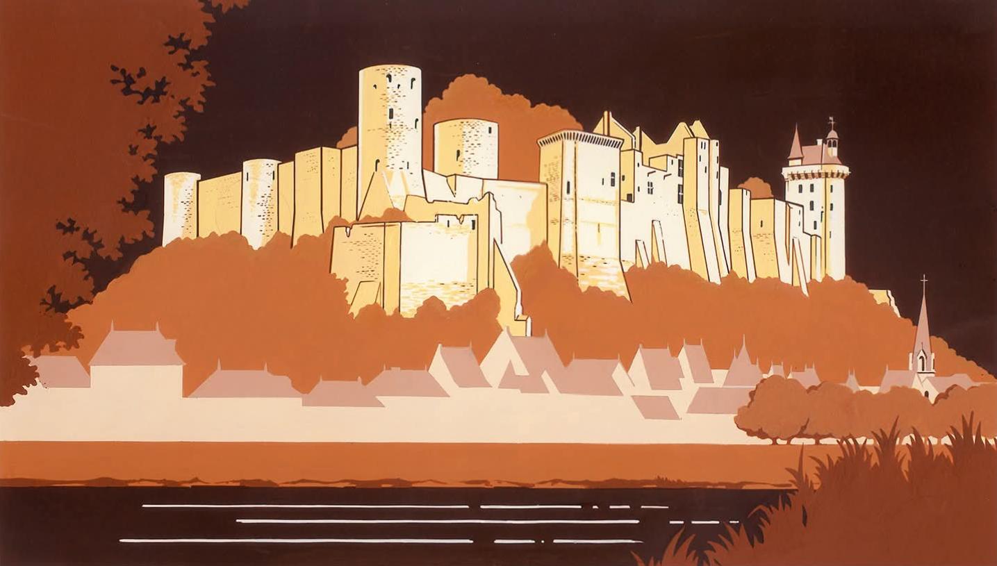 Photo du panneau : Chinon