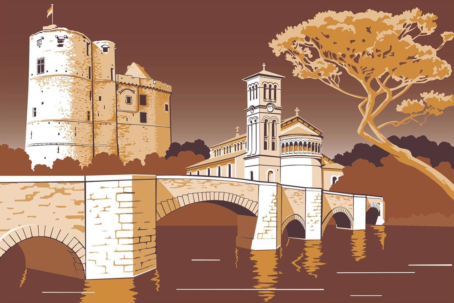 Photo du panneau : Clisson