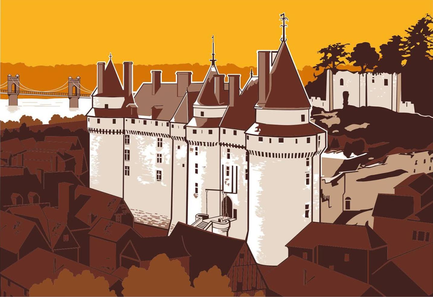 Photo du panneau : Langeais