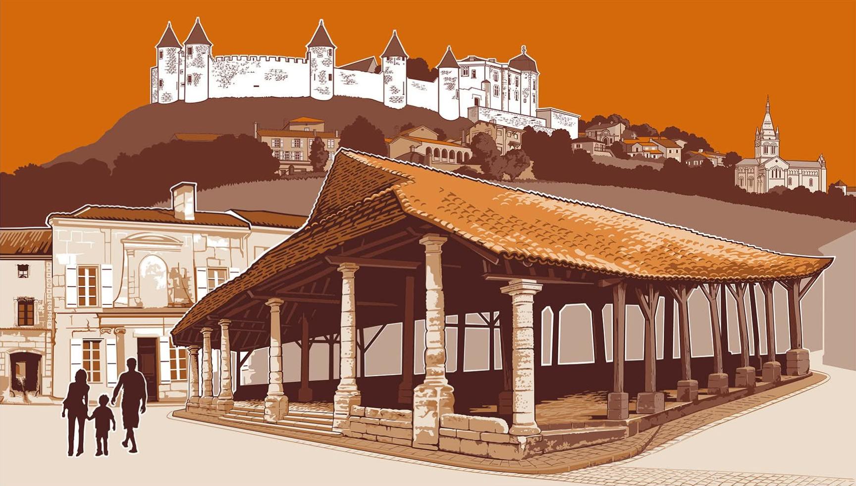 Photo du panneau : Villebois-Lavalette